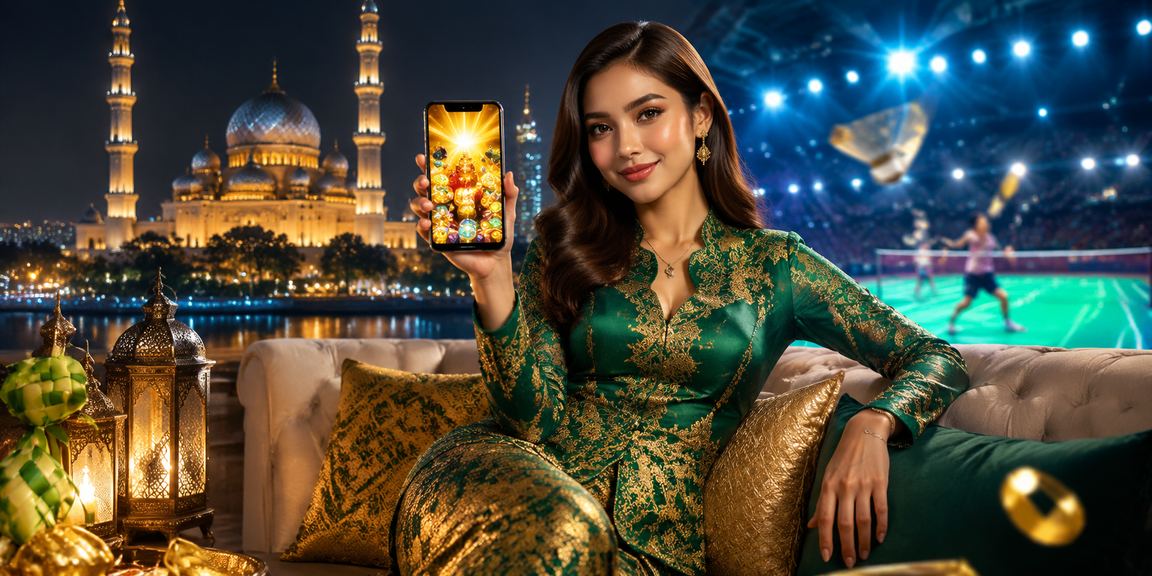 Pemain mengakses Blackjack betsuper melalui telefon bimbit semasa Hari Raya di Putrajaya